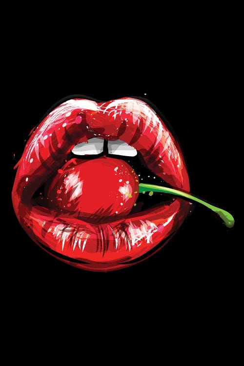 Lips IV by Gab Fernando wall art