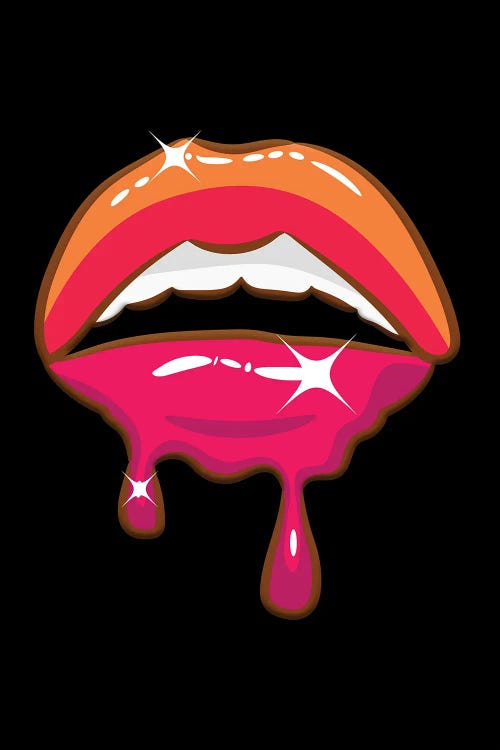 Lips VIII by Gab Fernando wall art