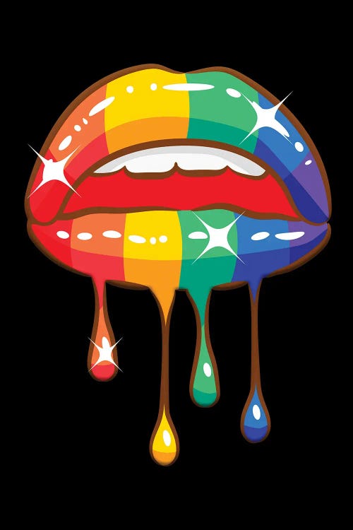 Lips IX by Gab Fernando wall art