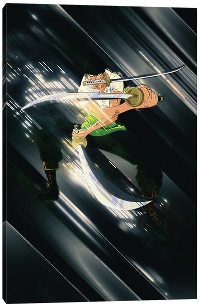 Zoro Blade I Canvas Art Print - Gab Fernando