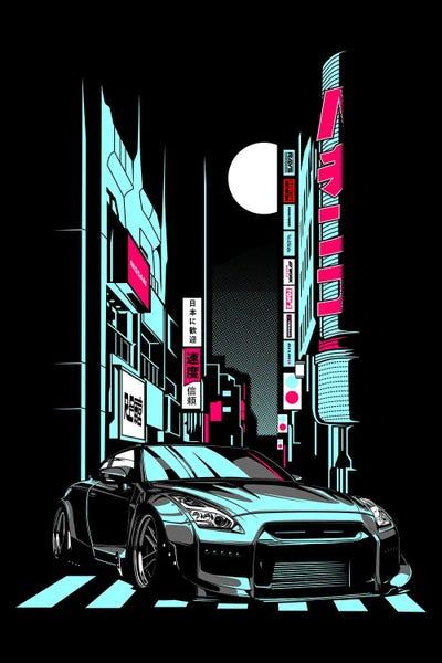 Classic Cars LIV by Gab Fernando multi panel art