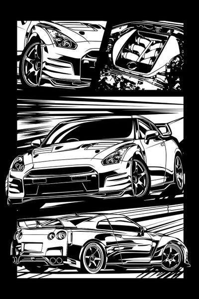 Classic Cars LV by Gab Fernando canvas print