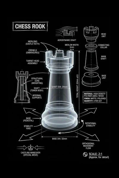 Gab Fernando: Rook Hologram by Gab Fernando