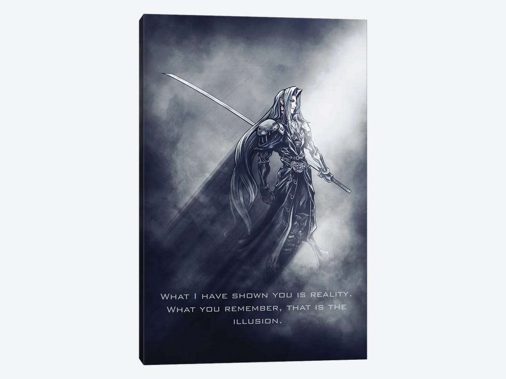 Sephiroth by Gab Fernando 1-piece Canvas Artwork