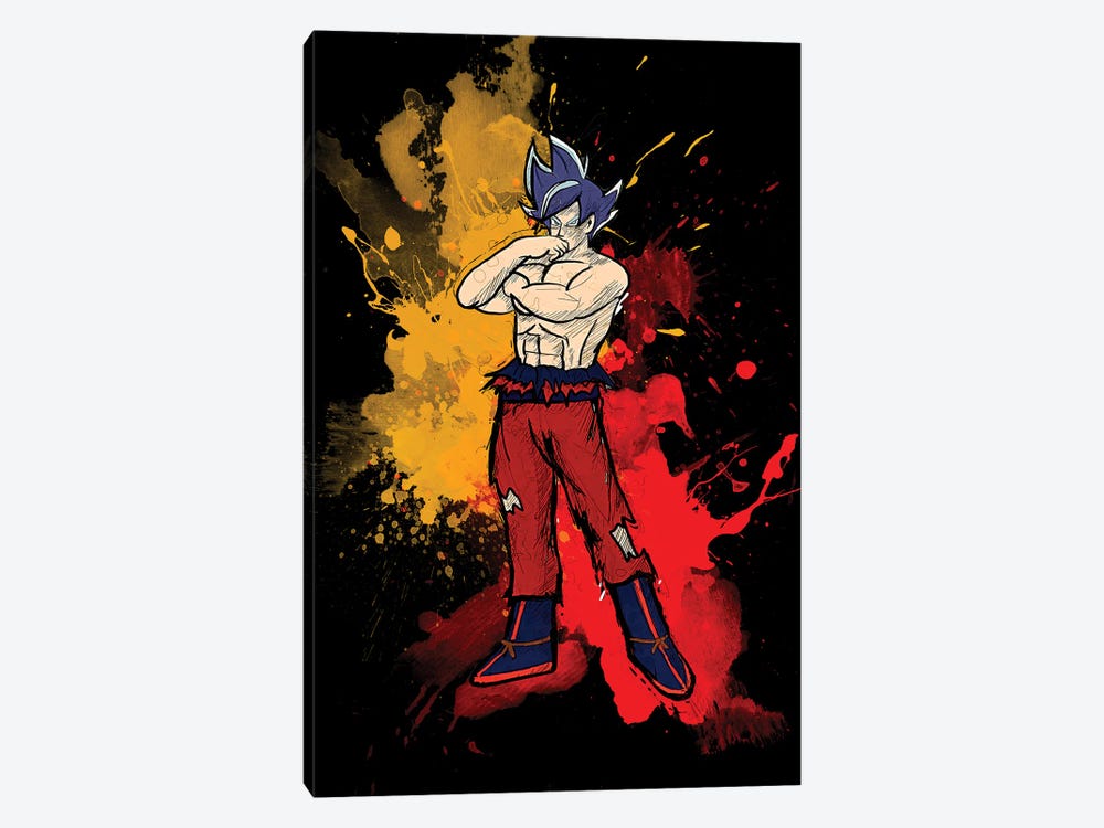 Goku Color Splash II by Gab Fernando 1-piece Canvas Art Print