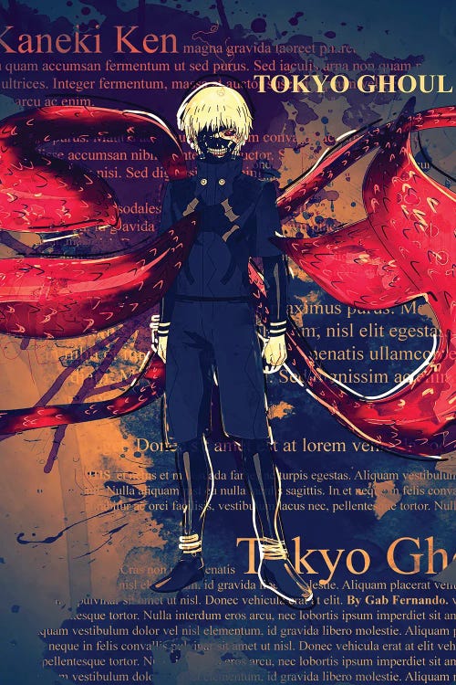 Tokyo Ghoul Color Splash