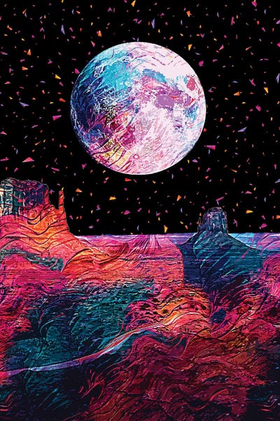 Full Moon XI by Gab Fernando canvas print