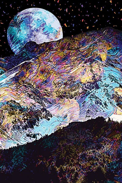 Full Moon XII by Gab Fernando canvas print