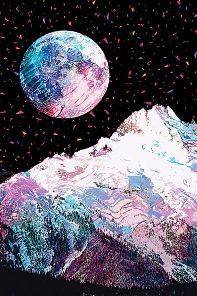 Full Moon XVII by Gab Fernando canvas print