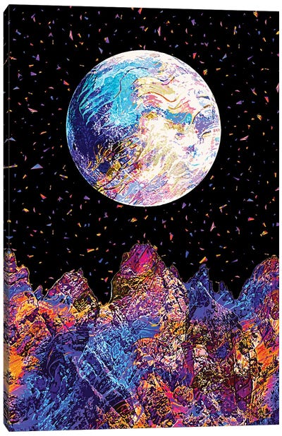 Full Moon XVIII Canvas Art Print - Gab Fernando