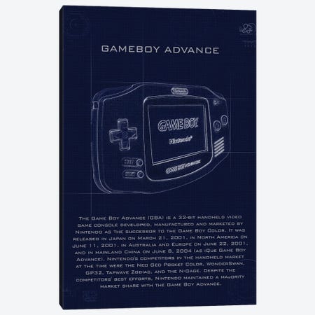 Gameboy Advance Canvas Print #GFN205} by Gab Fernando Canvas Print