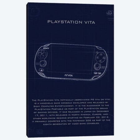 Playstation Vita Canvas Print #GFN210} by Gab Fernando Canvas Print
