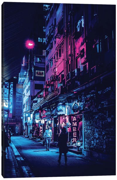 Tokyo Street II Canvas Art Print - Asia Art
