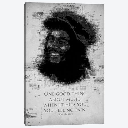 Bob Marley Canvas Print #GFN259} by Gab Fernando Canvas Print