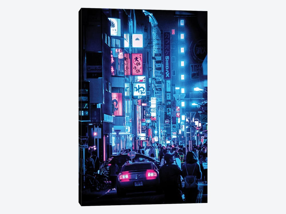 Tokyo Night Life by Gab Fernando 1-piece Art Print