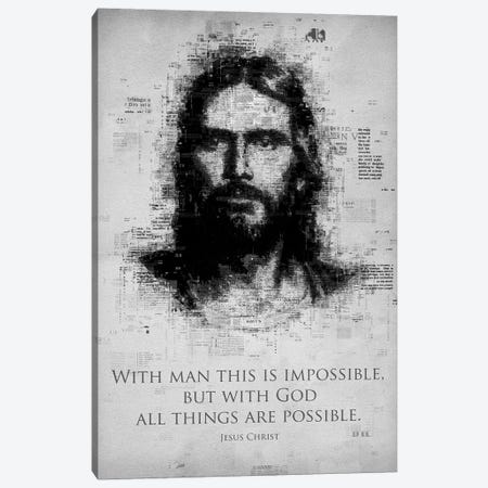 Jesus Christ Canvas Print #GFN261} by Gab Fernando Canvas Wall Art