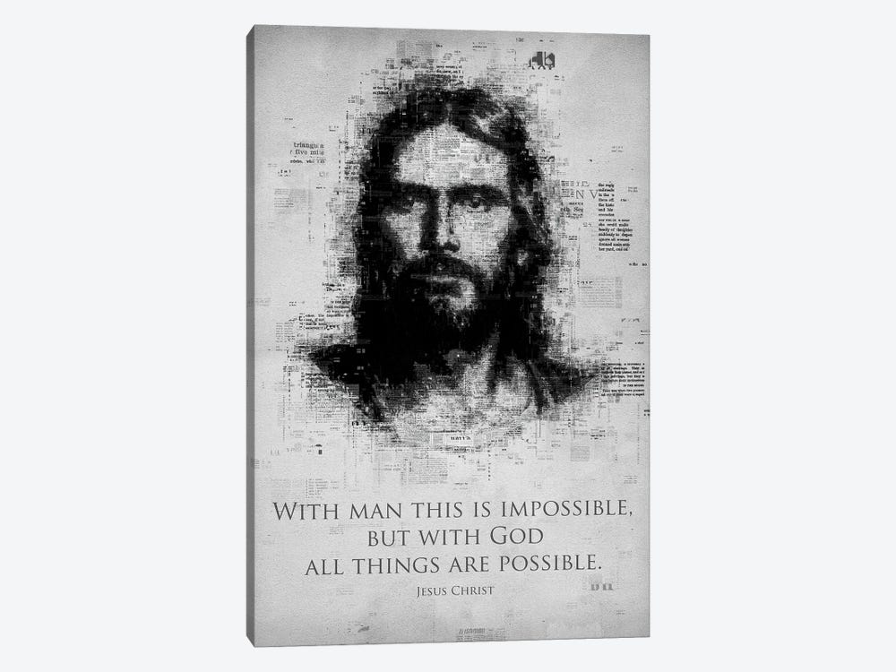 Jesus Christ by Gab Fernando 1-piece Art Print