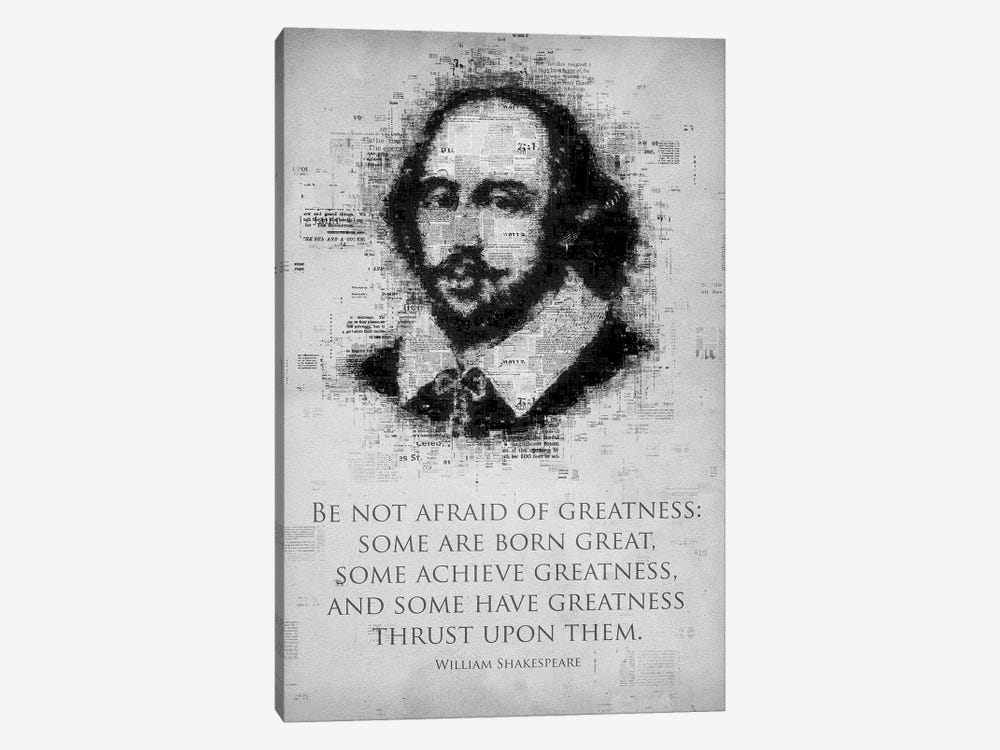 William Shakespeare by Gab Fernando 1-piece Canvas Artwork