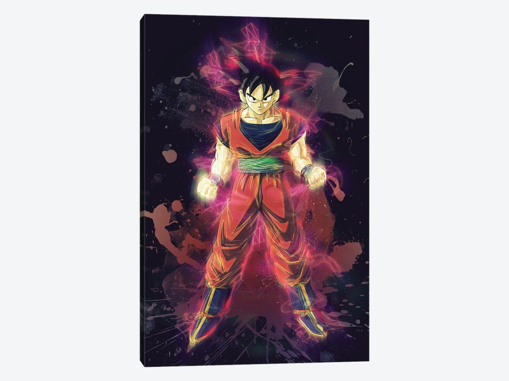 Goku Renegade I by Gab Fernando 1-piece Canvas Art Print