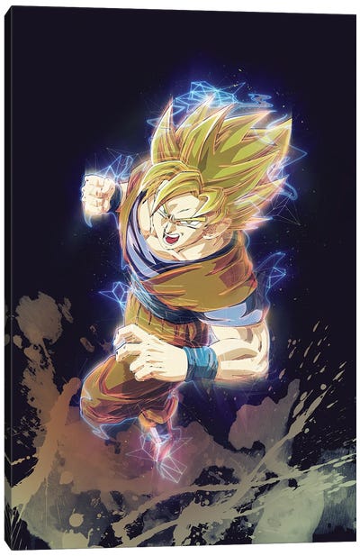 Goku Renegade II Canvas Art Print - Dragon Ball Z