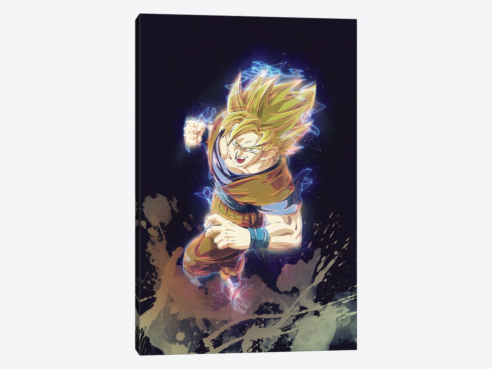 Goku Renegade II by Gab Fernando 1-piece Canvas Print