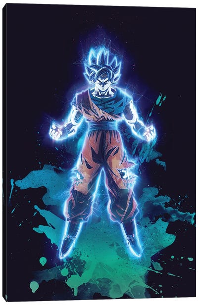 Goku Renegade III Canvas Art Print - Goku