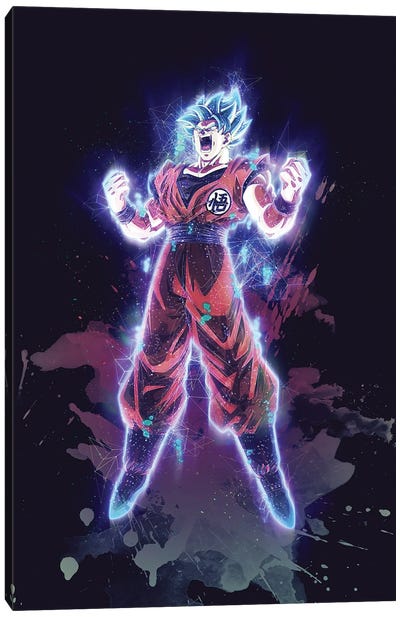 Goku Renegade IV Canvas Art Print - Gab Fernando