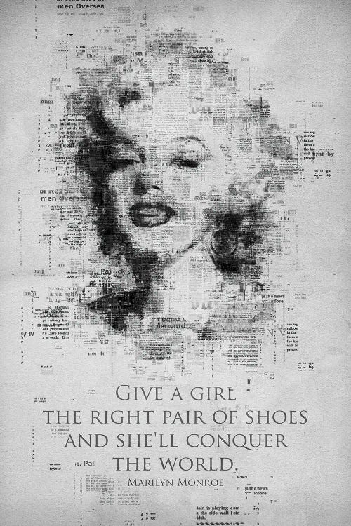 Marilyn Monroe by Gab Fernando wall art