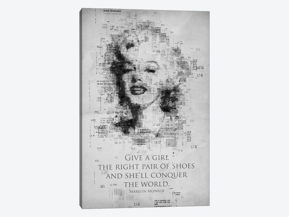 Marilyn Monroe by Gab Fernando 1-piece Canvas Art Print