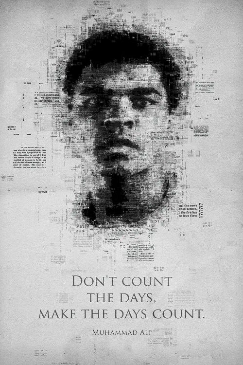 Muhammad Ali by Gab Fernando wall art