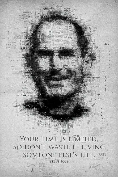 Steve Jobs by Gab Fernando wall art