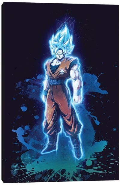 Goku Renegade V Canvas Art Print - Dragon Ball Z