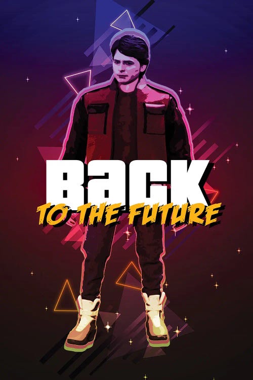 Back To The Future Marty Retro