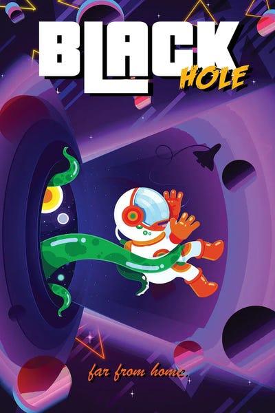 Space Fiction: Black Hole Retro by Gab Fernando