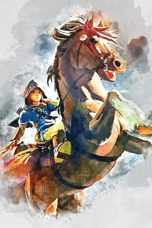 Link Watercolor III