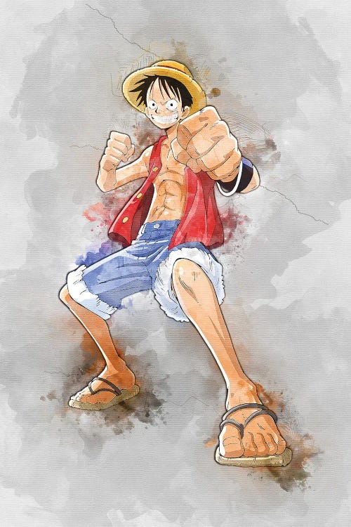 Luffy IV by Gab Fernando wall art