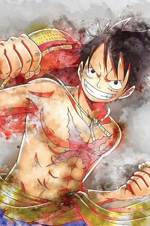 Luffy Watercolor VI