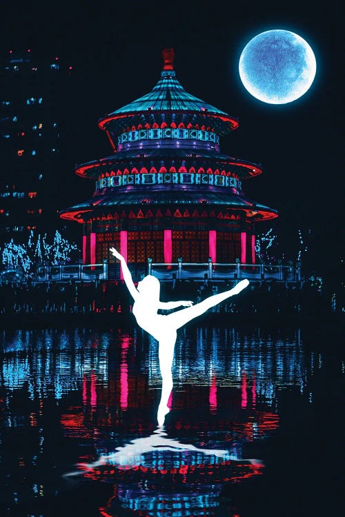 Night Dance by Gab Fernando wall art