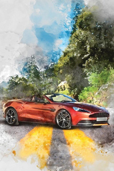 Aston Martin: Aston Martin Vanquish Volante by Gab Fernando