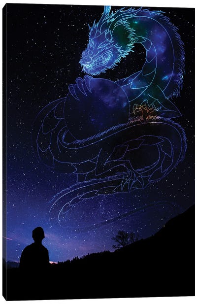 Dragon Canvas Art Print - Gab Fernando