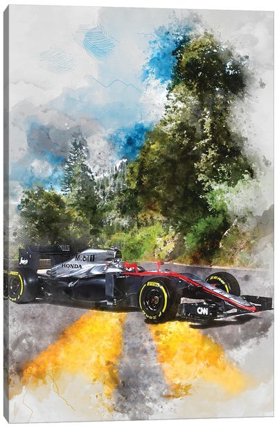 Honda F1 Canvas Art Print