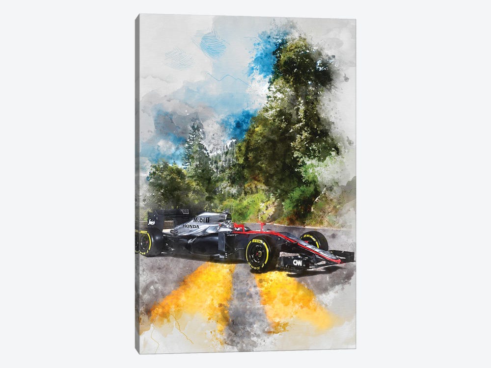 Honda F1 by Gab Fernando 1-piece Canvas Artwork
