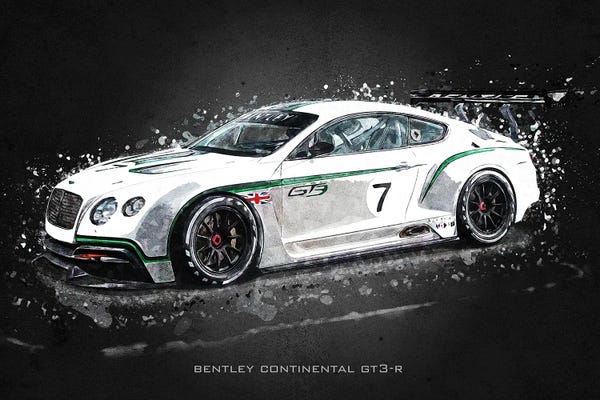 Automobiles: Bentley Continental GT3-R by Gab Fernando