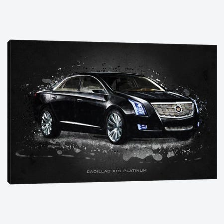 Cadillac XTS Platinum Canvas Print #GFN382} by Gab Fernando Canvas Print