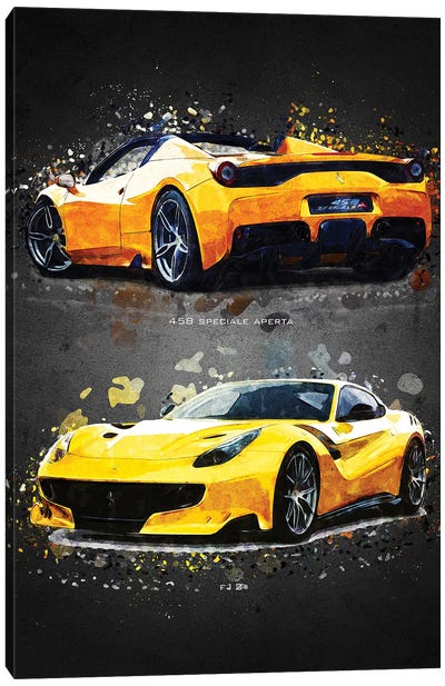 Ferrari 2A Canvas Art Print - Ferrari