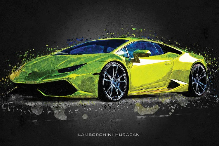 Lamborghini Huracan by Gab Fernando wall art