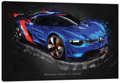 Renault Alpine A110-50 Canvas Art Print - Gab Fernando