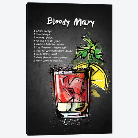 Bloody Mary I Canvas Print #GFN408} by Gab Fernando Canvas Wall Art