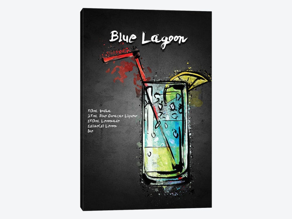 Blue Lagoon I by Gab Fernando 1-piece Art Print