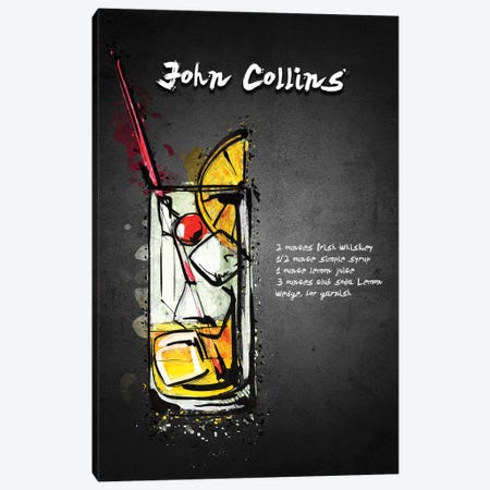 John Collins I Canvas Print #GFN416} by Gab Fernando Canvas Artwork